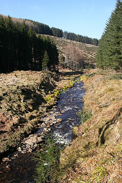 Photo 6"x4" Mossat Burn Kildrummy c2010
