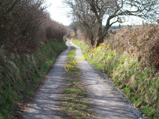 Photo 6"x4" View south along the Llangybi road south of the junction with Lon Brychyni Llangybi\/SH4241 c2010
