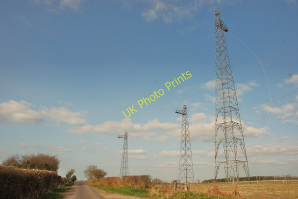 Photo 6"x4" Rampisham: Road by the Radio Station Hooke c2010