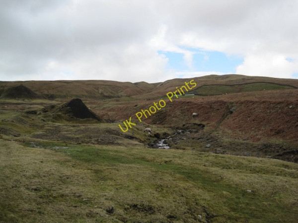 Photo 6"x4" Spoil Heaps at Coldberry Snaisgill c2010