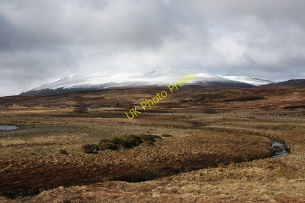Photo 6"x4" Moorland near Dalwhinnie Dalwhinnie c2010