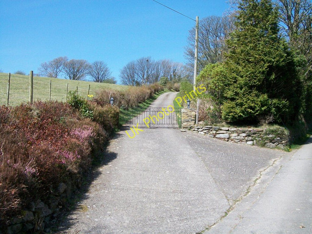 Photo 6"x4" Private entrance gateway to Eisteddfa, Pentrefelin Criccieth c2010