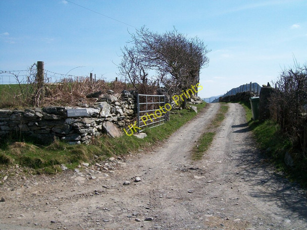 Photo 6"x4" Farm road leading to Cefn y meusydd isaf Criccieth c2010