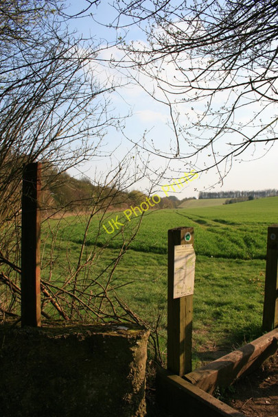 Photo 6"x4" Start of permissive path Litchfield c2010