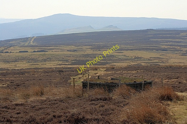 Photo 6"x4" Grouse Butt near Pike Low Far Deep Clough c2010