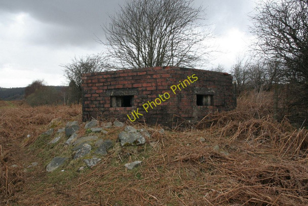 Photo 6"x4" Rocks by the pillbox Llanwrthwl c2010