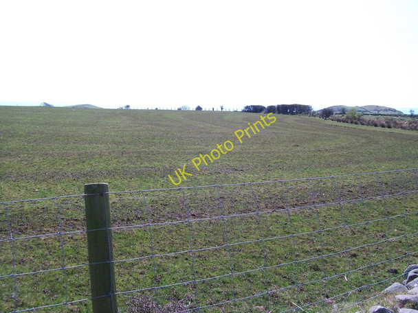 Photo 6"x4" Freshly manured pasture land Criccieth c2010