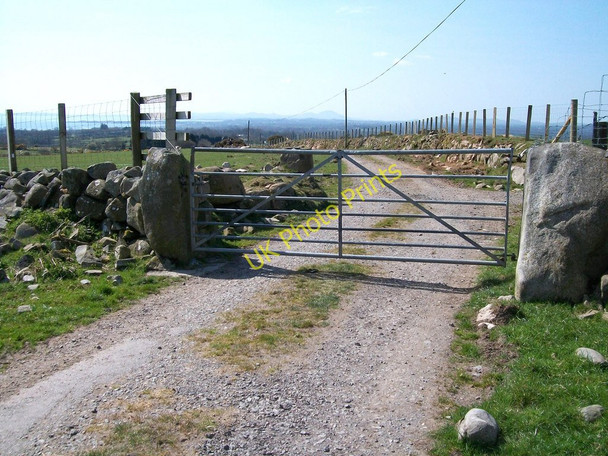 Photo 6"x4" Gate on the Braich-y-Saint lane Criccieth c2010