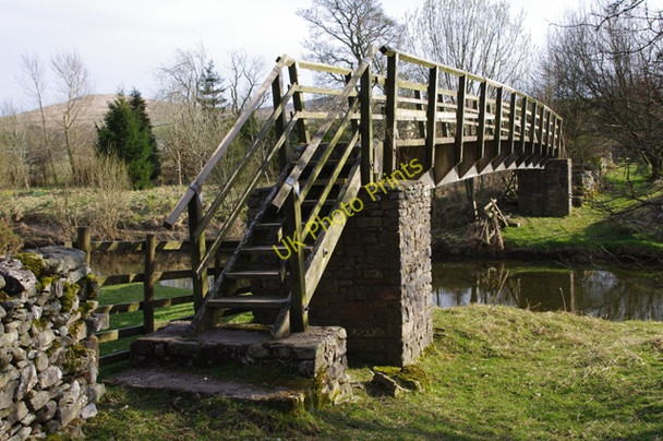 Photo 6"x4" Footbridge at Kelleth Gaisgill c2010 P1