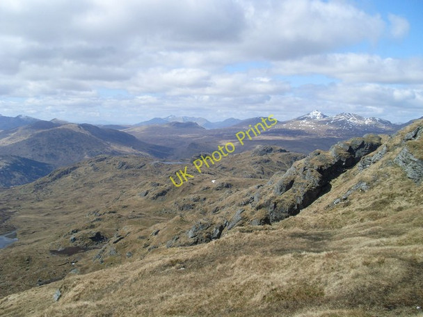 Photo 6"x4" NW view from Beinn Chabhair Beinn Chabhair c2010