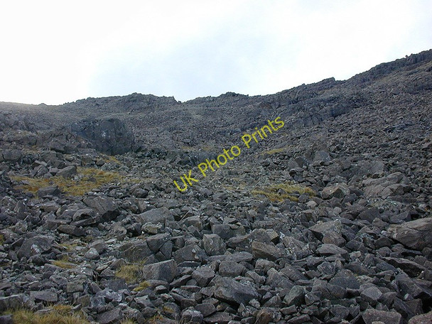 Photo 6"x4" Slopes of the south east ridge of Sg\u00c3\u00b9rr nan Gillean Knight's Peak c2004
