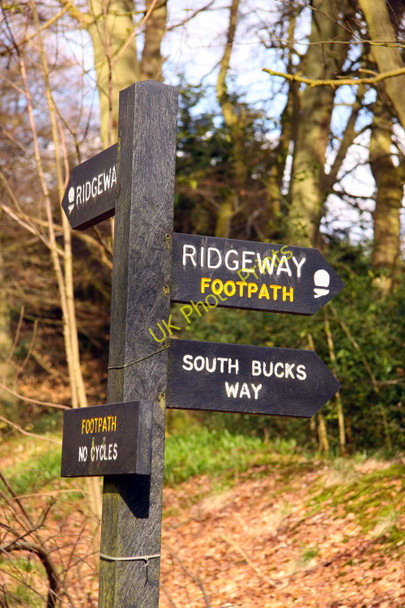 Photo 6"x4" The Ridgeway on Lodge Hill Buckmoorend c2010