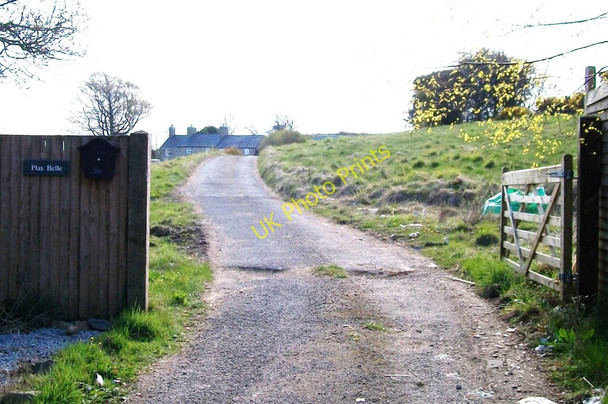 Photo 6"x4" Driveway to Plas Belle Rhyd-y-gwystl c2010