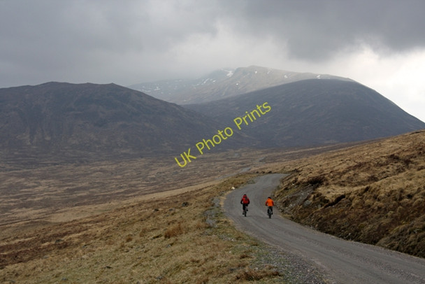 Photo 6"x4" Corrour Road at Ruigh Leathad na Gaoith Allt a' Gharbh-choire\/NN3974 c2010