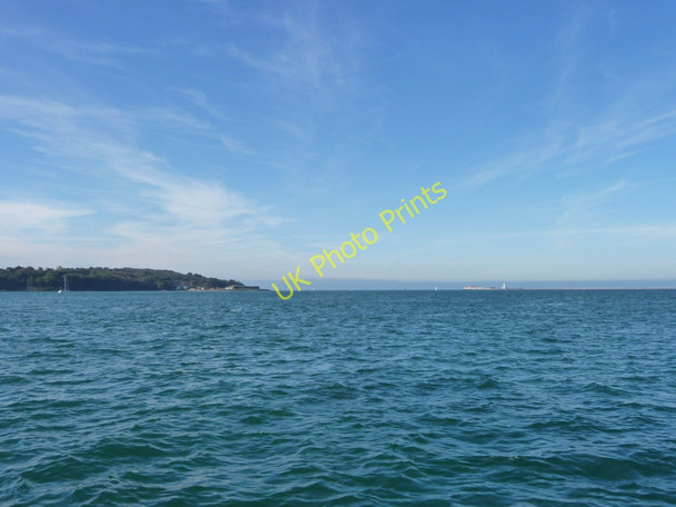 Photo 6"x4" The Solent from Yarmouth Norton\/SZ3489 c2009