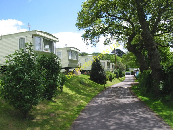 Photo 6"x4" Caravan park, Dragon's Hill, Lyme Regis Lyme Regis c2006