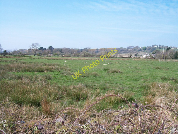 Photo 6"x4" The flood plain of Afon Erch Pwllheli c2010