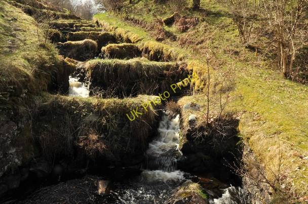 Photo 6"x4" Salmon ladder near Torboll Little Torboll c2010