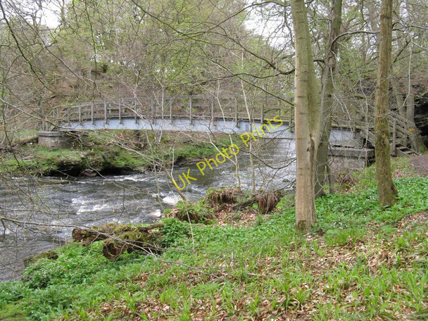 Photo 6"x4" Footbridge over the River Avon Westfield\/NS9372 c2010
