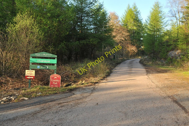 Photo 6"x4" Inverawe Forest Corfhouse c2010