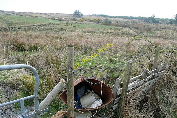Photo 6"x4" Farmland at Letterkelly Milltown Malbay c2010
