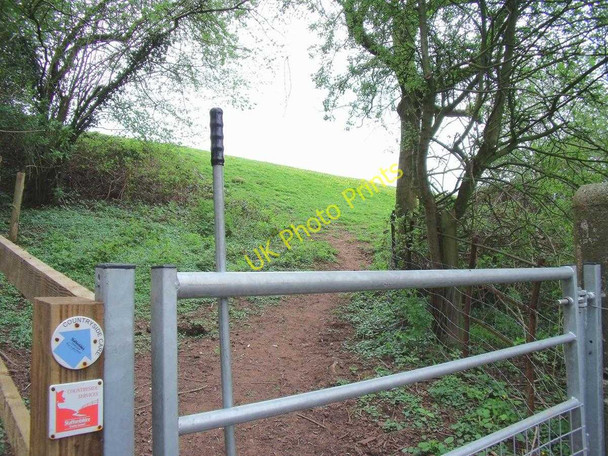 Photo 6"x4" New gateway to Saltersford Lane Denstone c2010