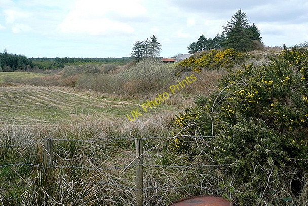 Photo 6"x4" Farmland west of Ben Dash Liscasey c2010