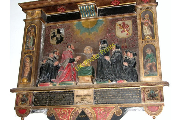 Photo 6"x4" St John Maddermarket - C17 monument Norwich c2010