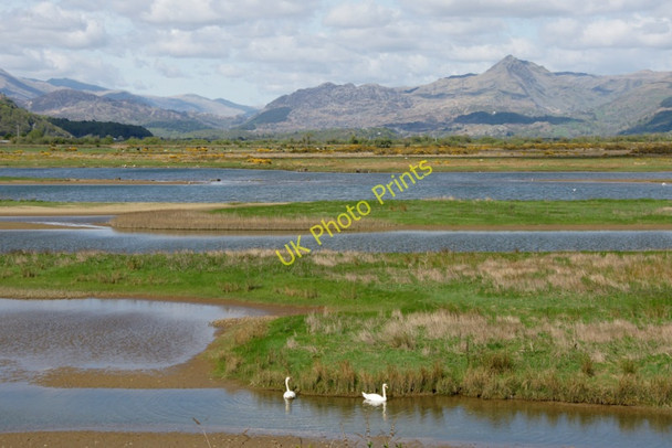 Photo 6"x4" Afon Glaslyn estuary Porthmadog c2010