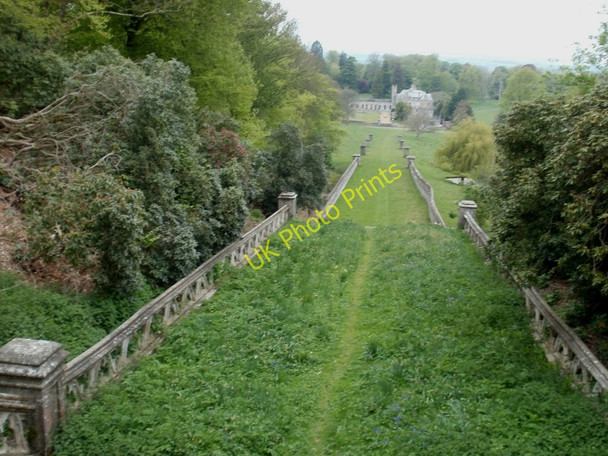 Photo 6"x4" Charborough Park, tower approach Almer c2010