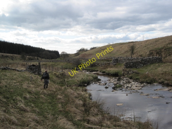 Photo 6"x4" Bridleway Crosses King Water Gilsland\/NY6366 c2010