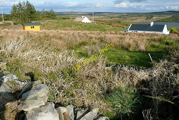 Photo 6"x4" Rough pasture overlooking Doo Lough Mullagh c2010