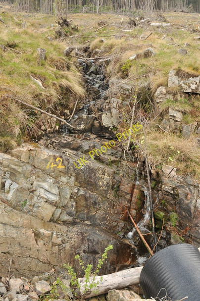 Photo 6"x4" Stream flowing through felled forest near Loch Arkaig Loch Arkaig\/NN0791 c2010
