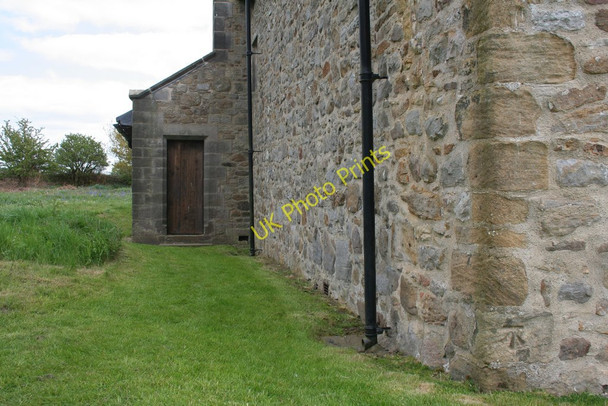 Photo 6"x4" Cut Bench Mark, St Mary's Church Stainburn\/SE2448 c2010