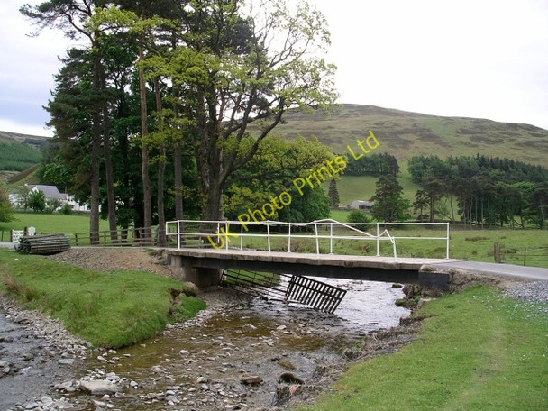 Photo 6"x4" Bridge over the Manor Water, Langhaugh Langhaugh\/NT2031 c2006