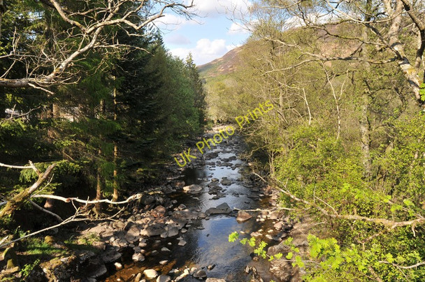 Photo 6"x4" Calair Burn in Glen Buckie Balquhidder c2010