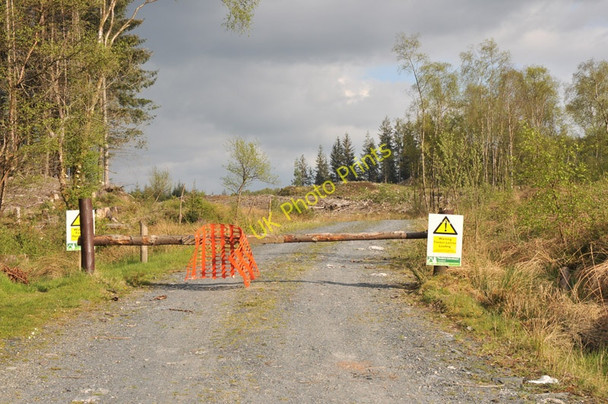 Photo 6"x4" Forestry road in Achray Forest Brig o' Turk c2010