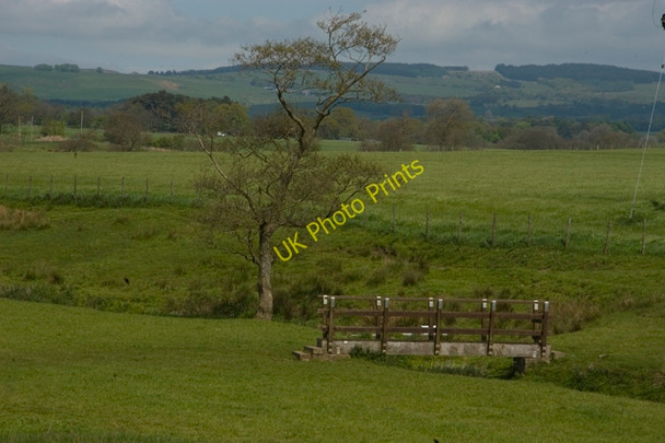 Photo 6"x4" Footbridge over River Loud Hesketh Lane c2010