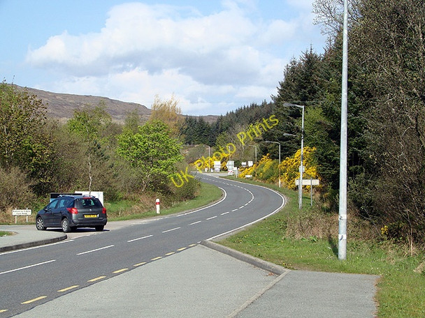 Photo 6"x4" The A87 leaves Broadford Blackpark\/A' Phairce Dhubh c2010
