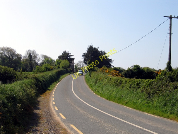 Photo 6"x4" The R734 south of Winningtown, Co. Wexford Saltmills c2010