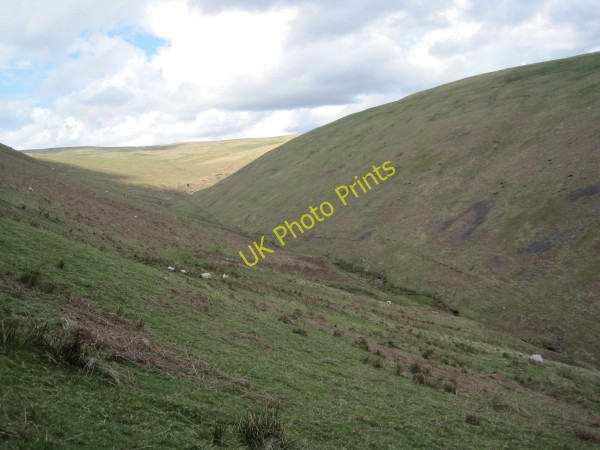 Photo 6"x4" Biddlestone Burn Valley Clennell c2010 P1