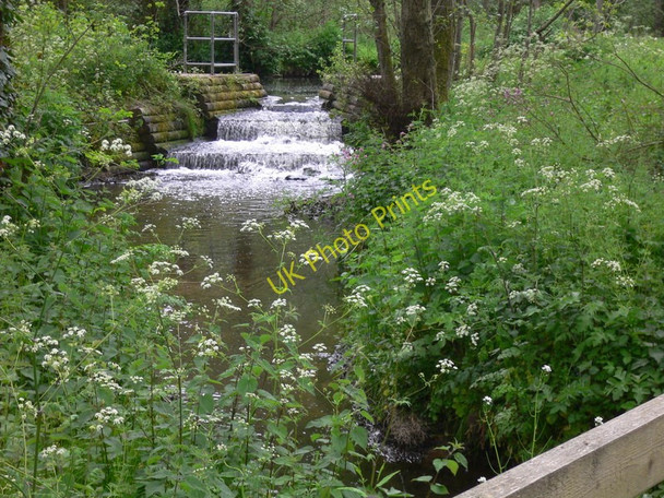 Photo 6"x4" Waterfall near Godalming Godalming c2010
