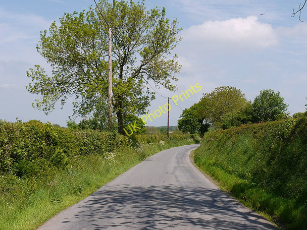 Photo 6"x4" Minor road heading east from Cilcennin Cilcennin c2010