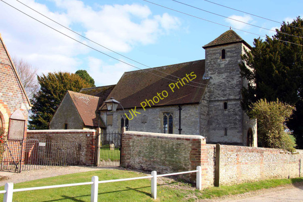 Photo 6"x4" The church of the Holy Rood in Cuxham Cuxham c2010