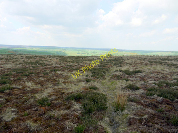 Photo 6"x4" Old water channel for Ravenscar Alum Works, Brow Moor Ravenscar c2010