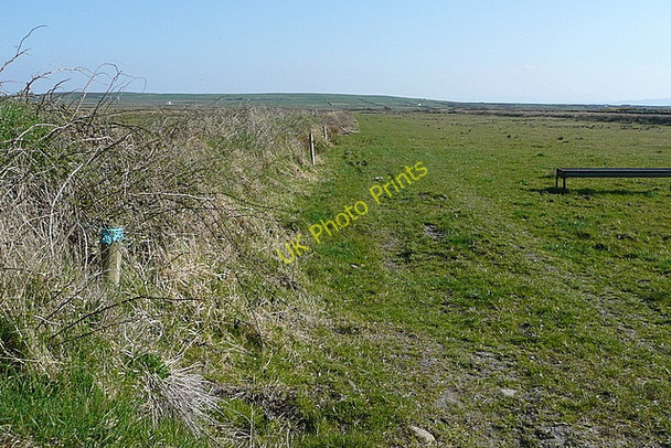 Photo 6"x4" Farmland at Cloghaunsavaun Kilbaha c2010