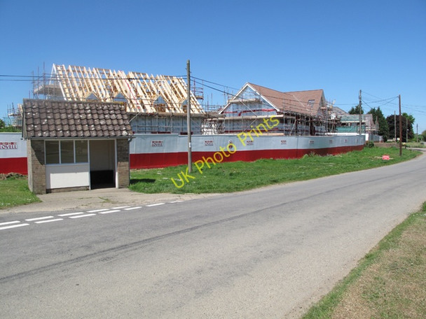 Photo 6"x4" New Housing under construction at Stanningfield Hoggard's Green c2010