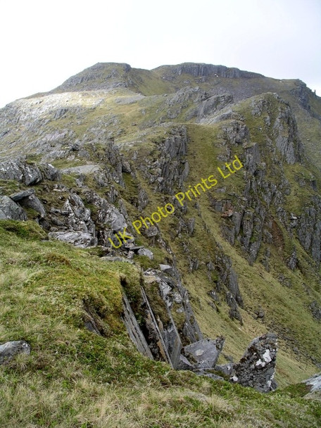 Photo 6"x4" Summit ridge, Sgurr a' Mhaoraich Kinloch Hourn c2006