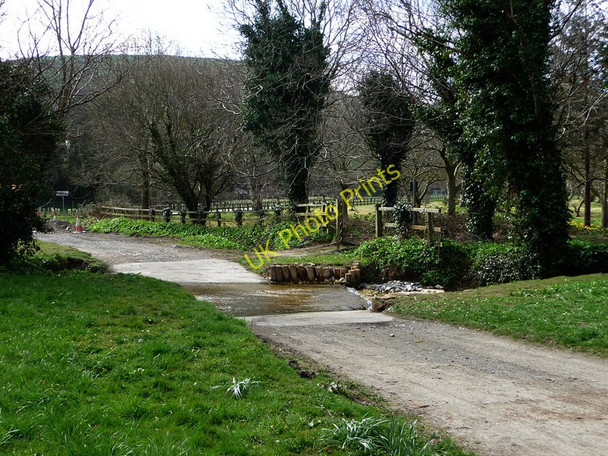 Photo 6"x4" Ford on small stream, Sulby Claddagh Sulby\/SC3894 c2010