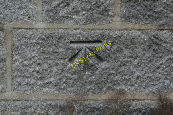 Photo 6"x4" Cut Bench Mark (close-up) Stainburn\/SE2448 c2010